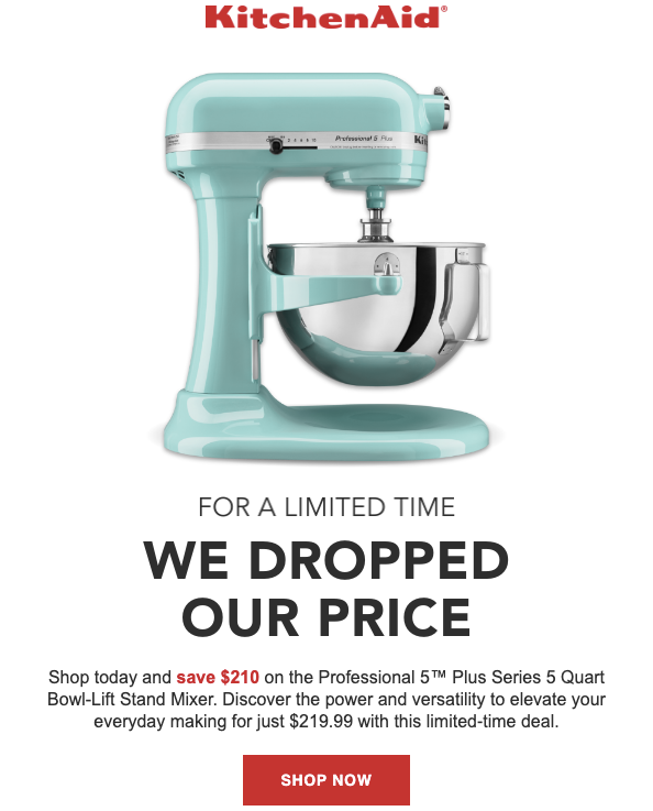 KitchenAid - Pro 5™ Plus 5 Quart Bowl-Lift Stand Mixer - Ink Blue - Coupon  Codes, Promo Codes, Daily Deals, Save Money Today