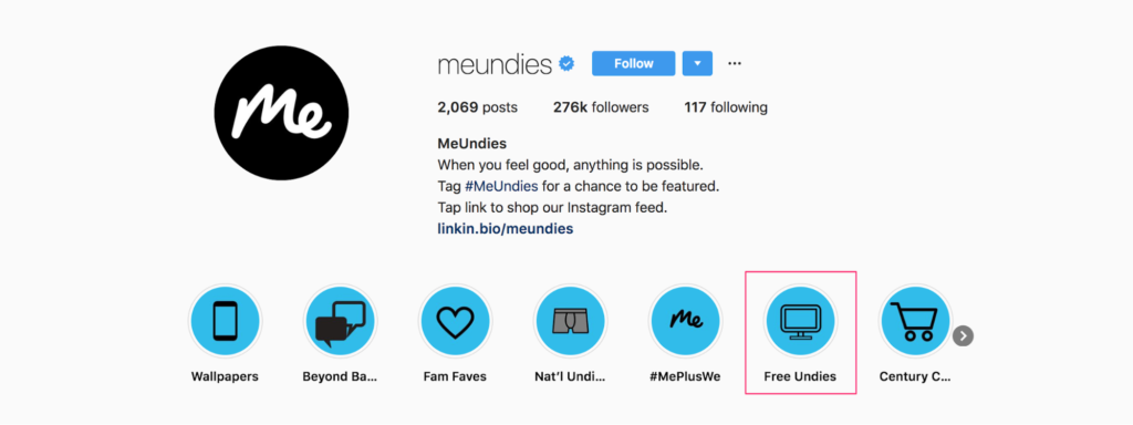 Instagram Case Study - MeUndies - Mutesix