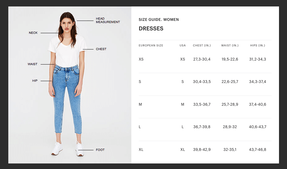 Size Guide  Online Shopping for Work Fashion & Office Wear