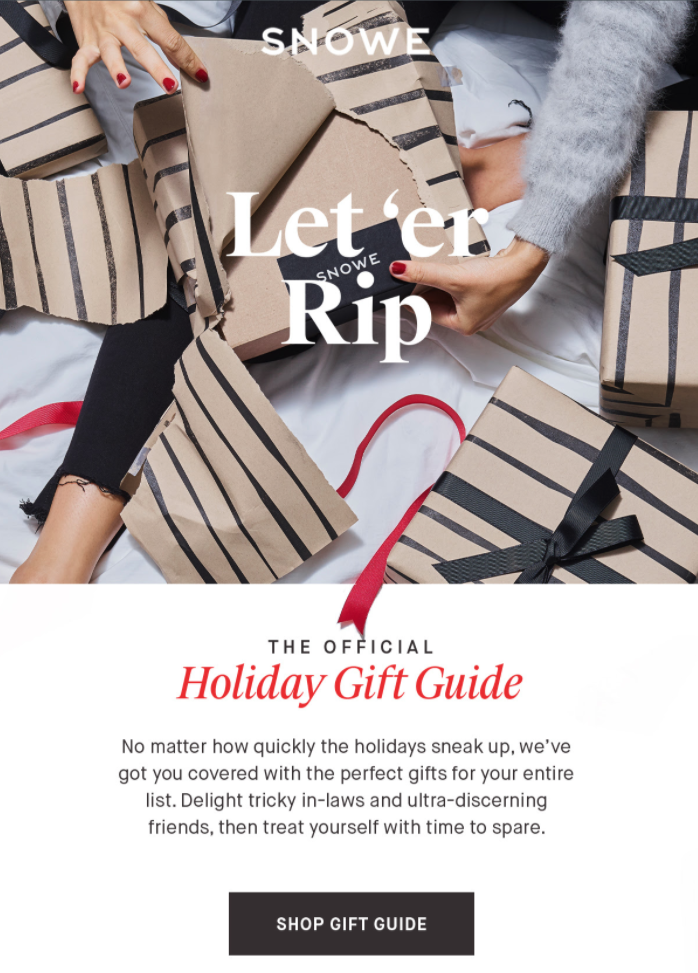 7 Holiday Gift Guide Examples from Top Ecommerce Brands
