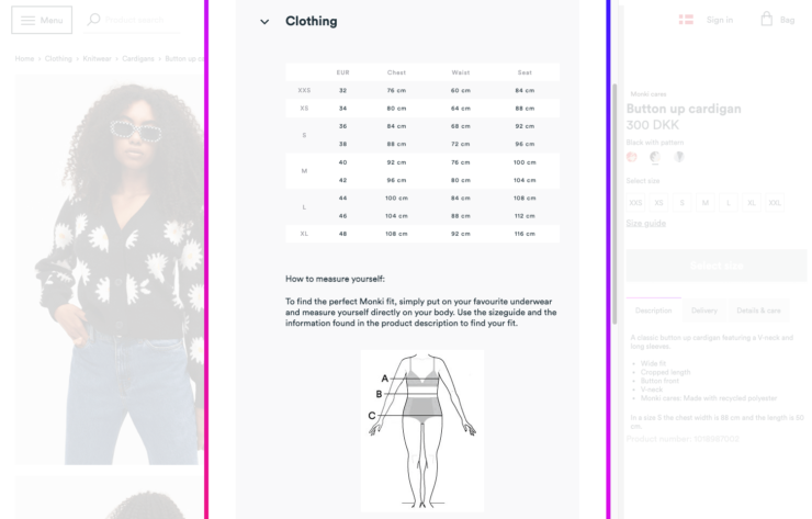 7 Outstanding E-Commerce Size Guide Examples You Can Copy