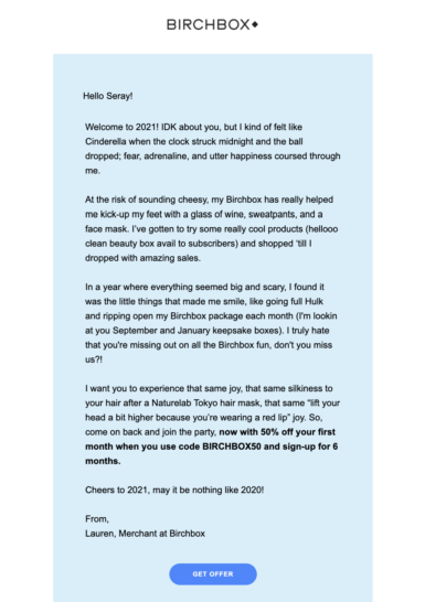 7 of The Best Win Back Email Examples We ve Seen